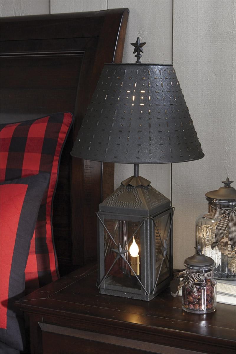 Red Star Punched Tin 12 Lamp Shade Park Designs Red Star Punched Tin 12 Lamp Shade Park Designs